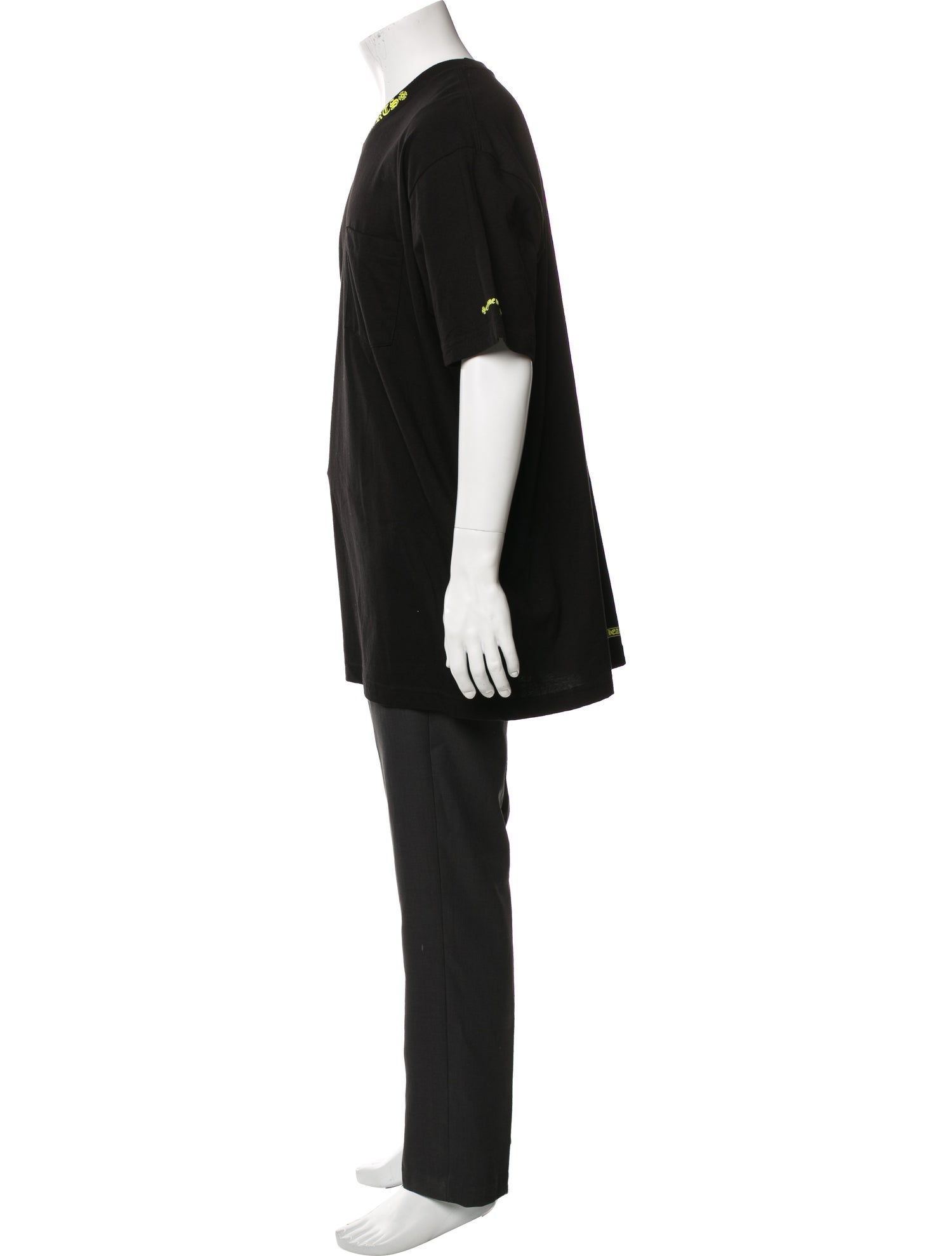 Chrome Hearts Collar Logo Graphic Print T-Shirt