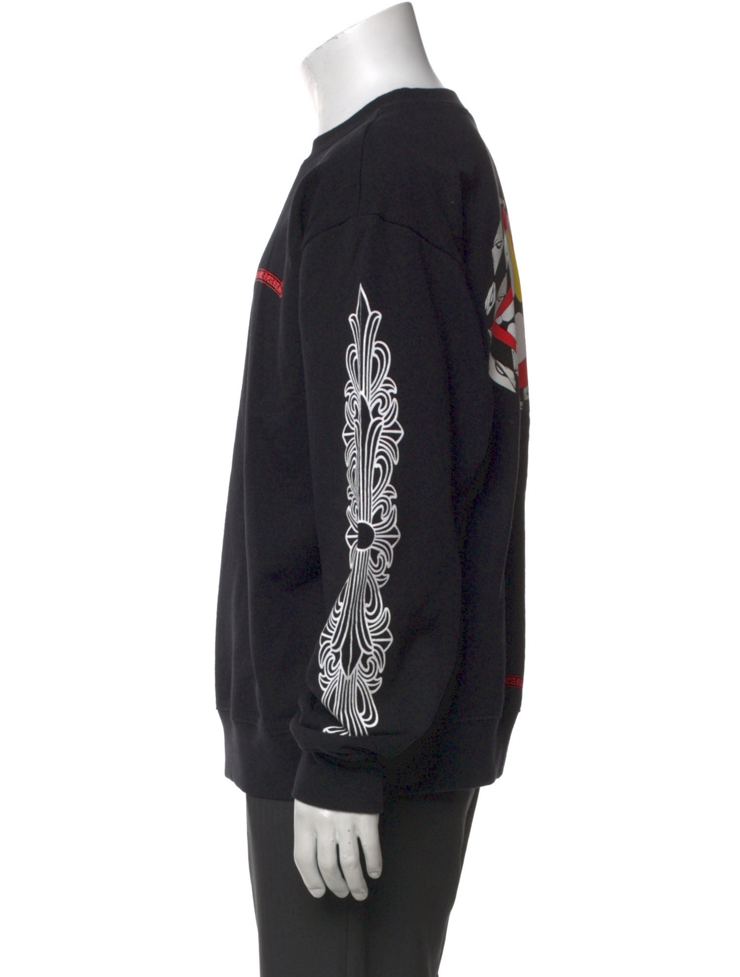 Chrome Hearts Matty Boy Chomper Graphic Print Pullover