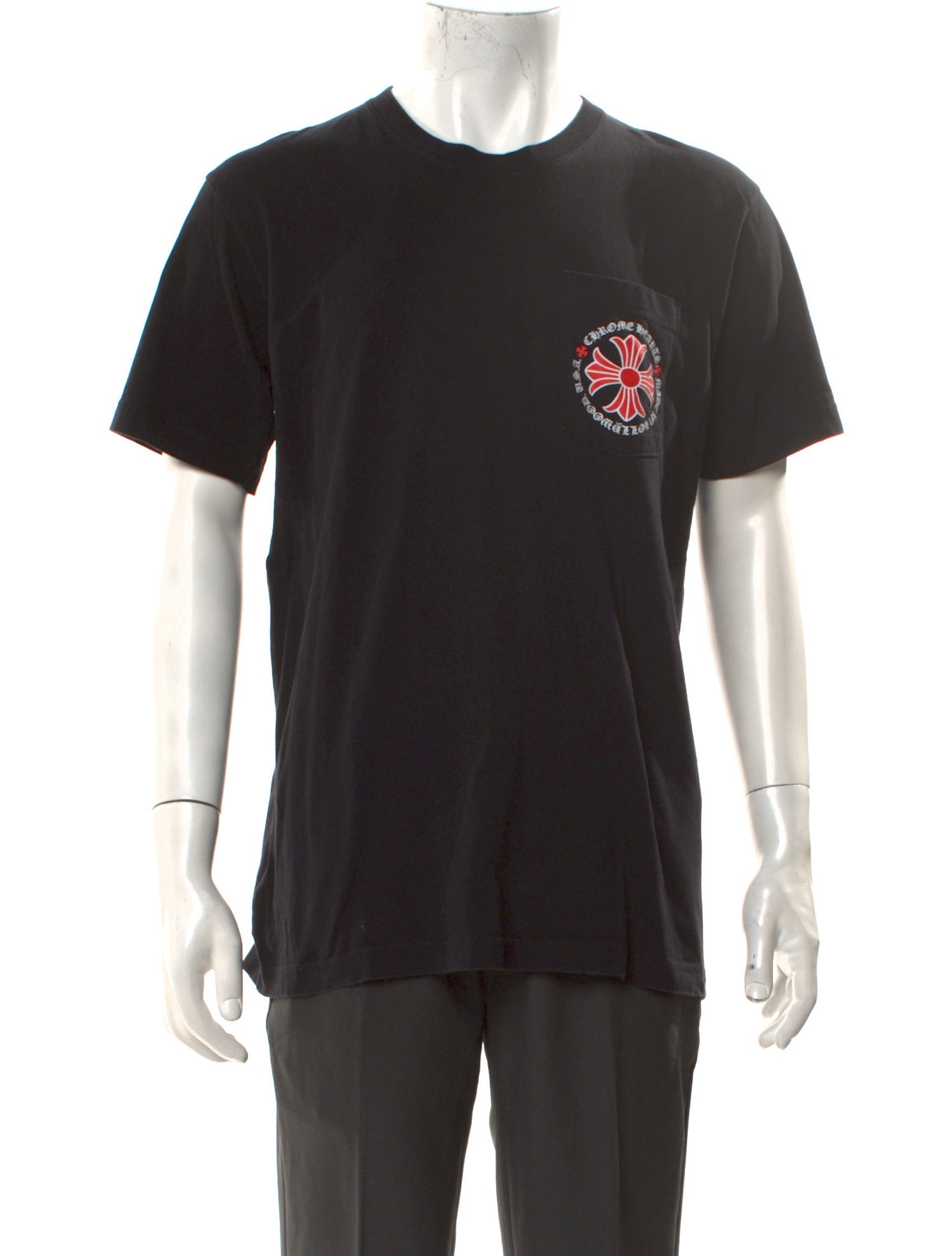 Chrome Hearts Graphic Print Crew Neck T-Shirt