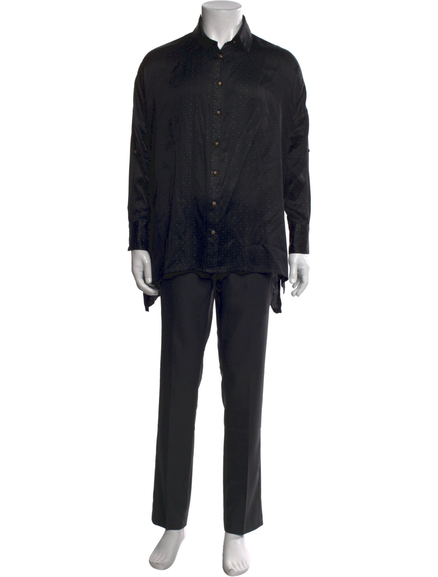 Chrome Hearts Cross Silk Lounge Set