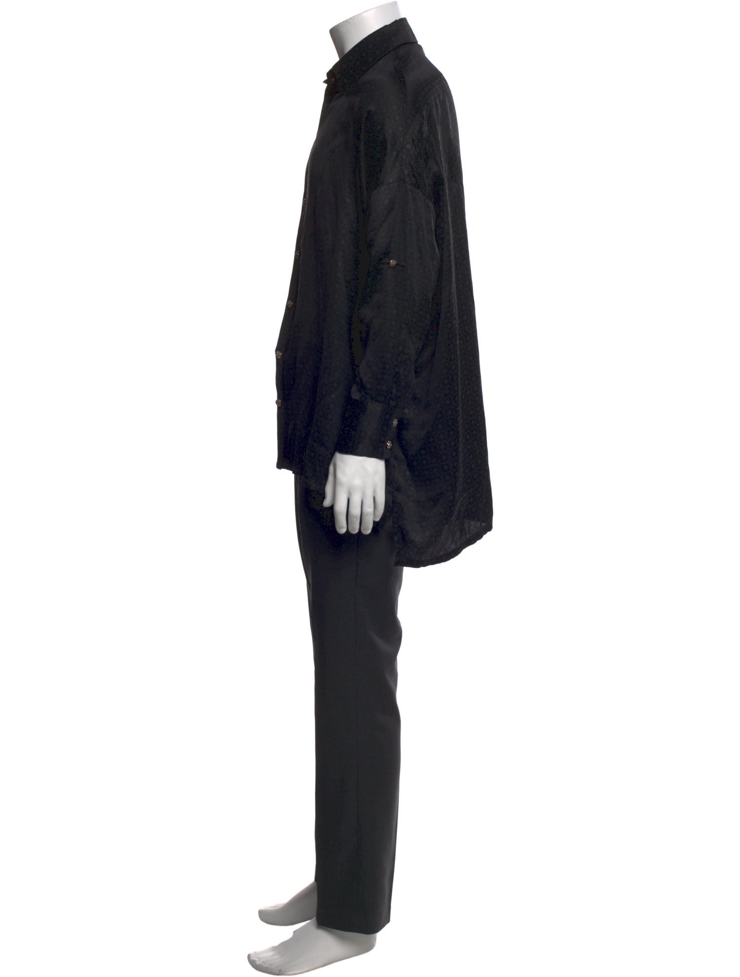 Chrome Hearts Cross Silk Lounge Set