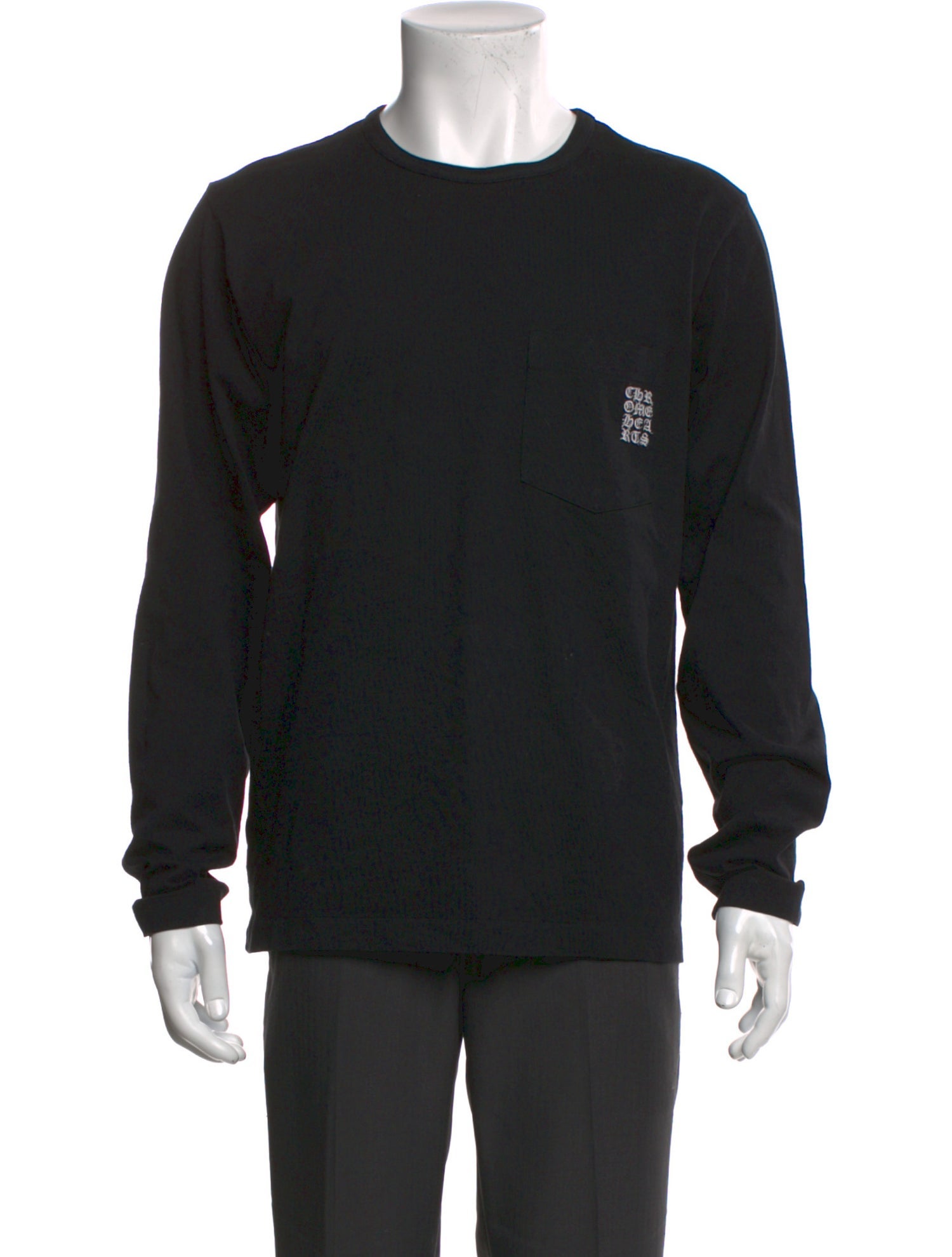 Chrome Hearts Eye Chart Graphic Print T-Shirt