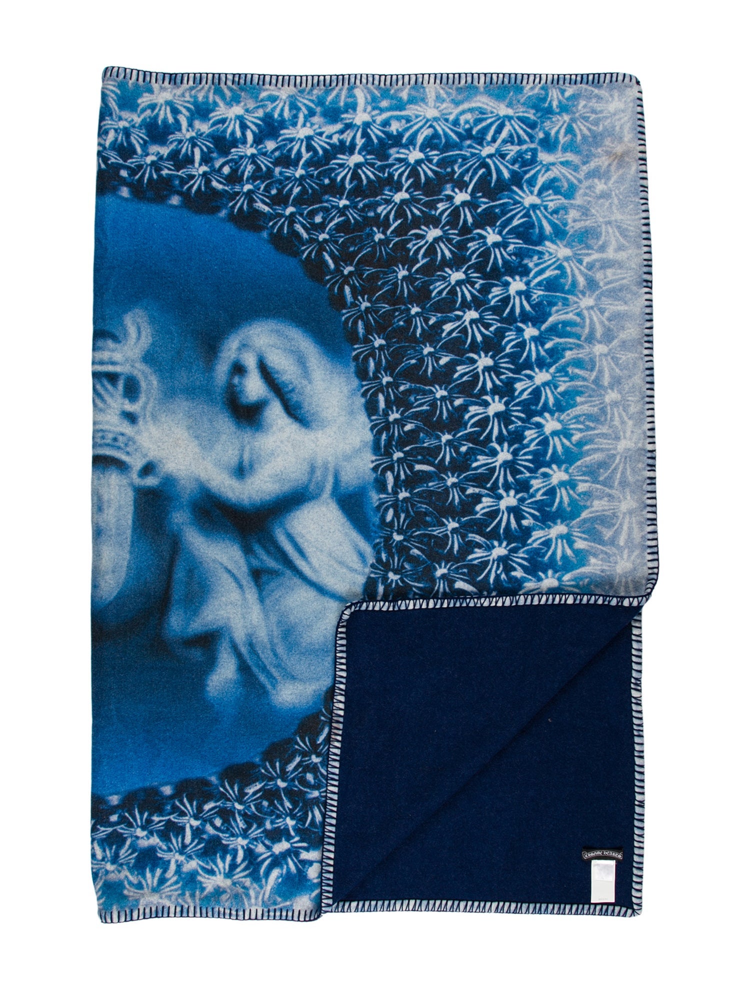 Chrome Hearts Angel Wool Throw Blanket