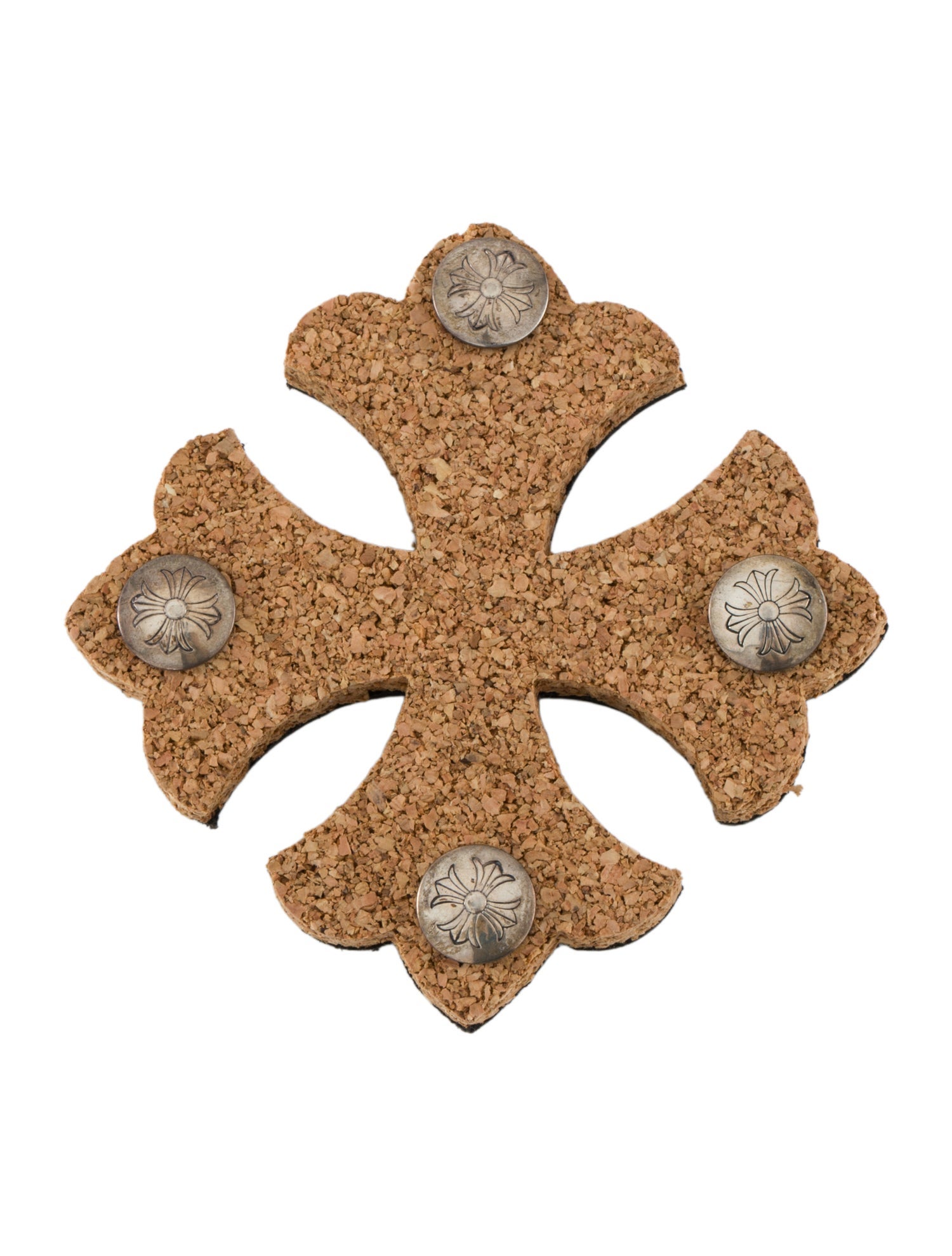 Chrome Hearts Holiday 2021 Cross Cork Board & Sterling Tacks Set