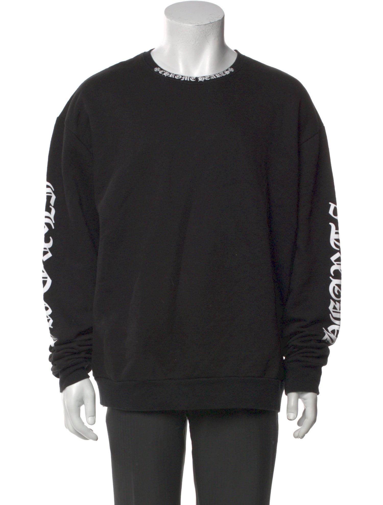 Chrome Hearts Logo Graphic Print Sweatshirt