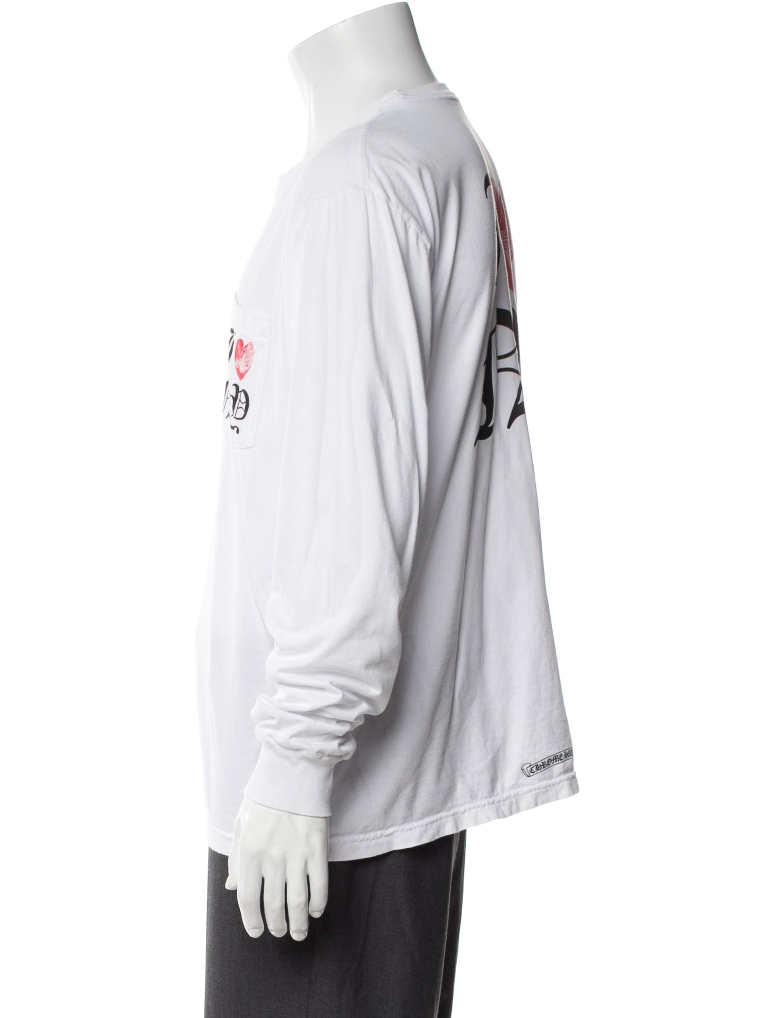 Chrome Hearts Graphic Print Crew Neck T-Shirt