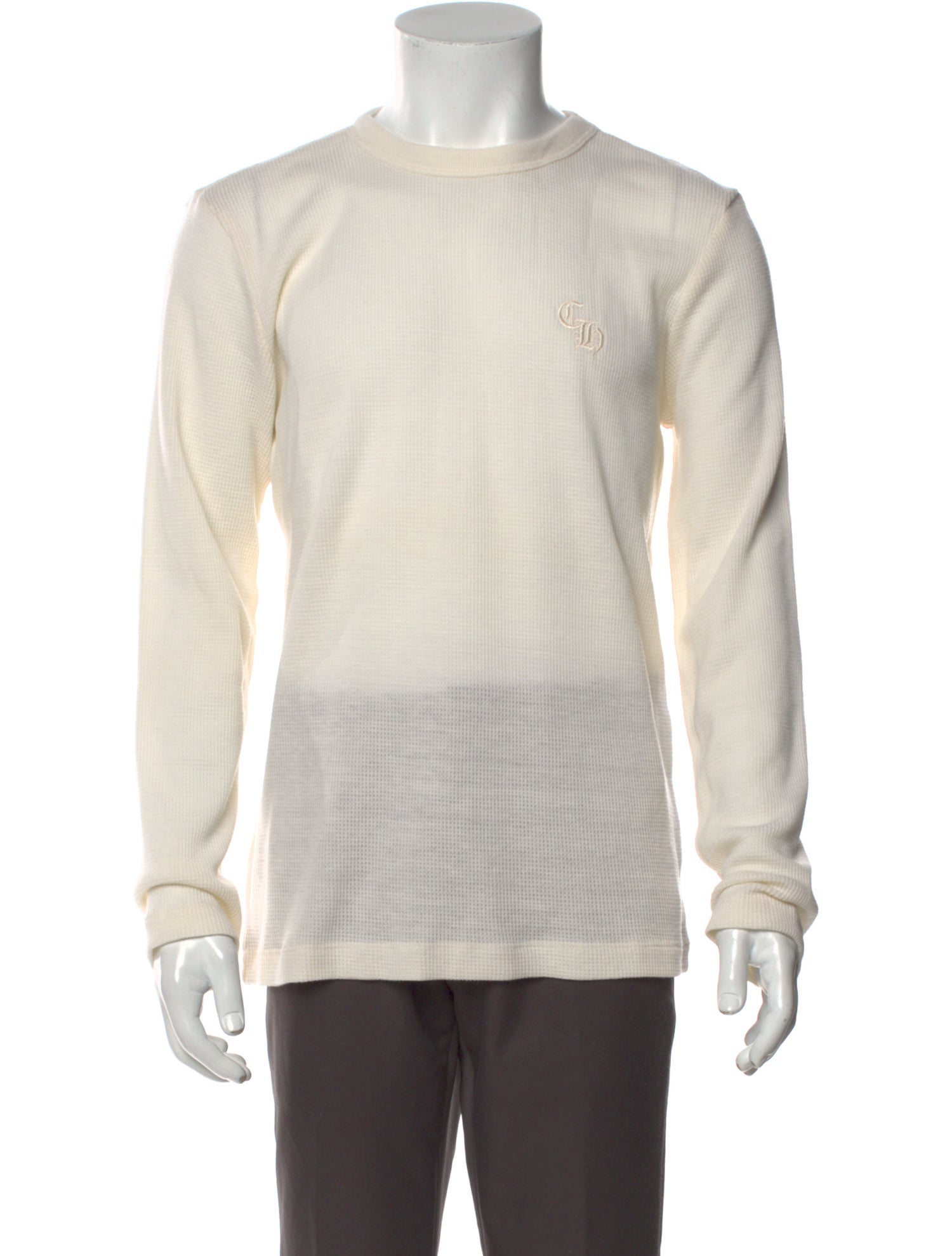 Chrome Hearts Logo Thermal Wool Shirt