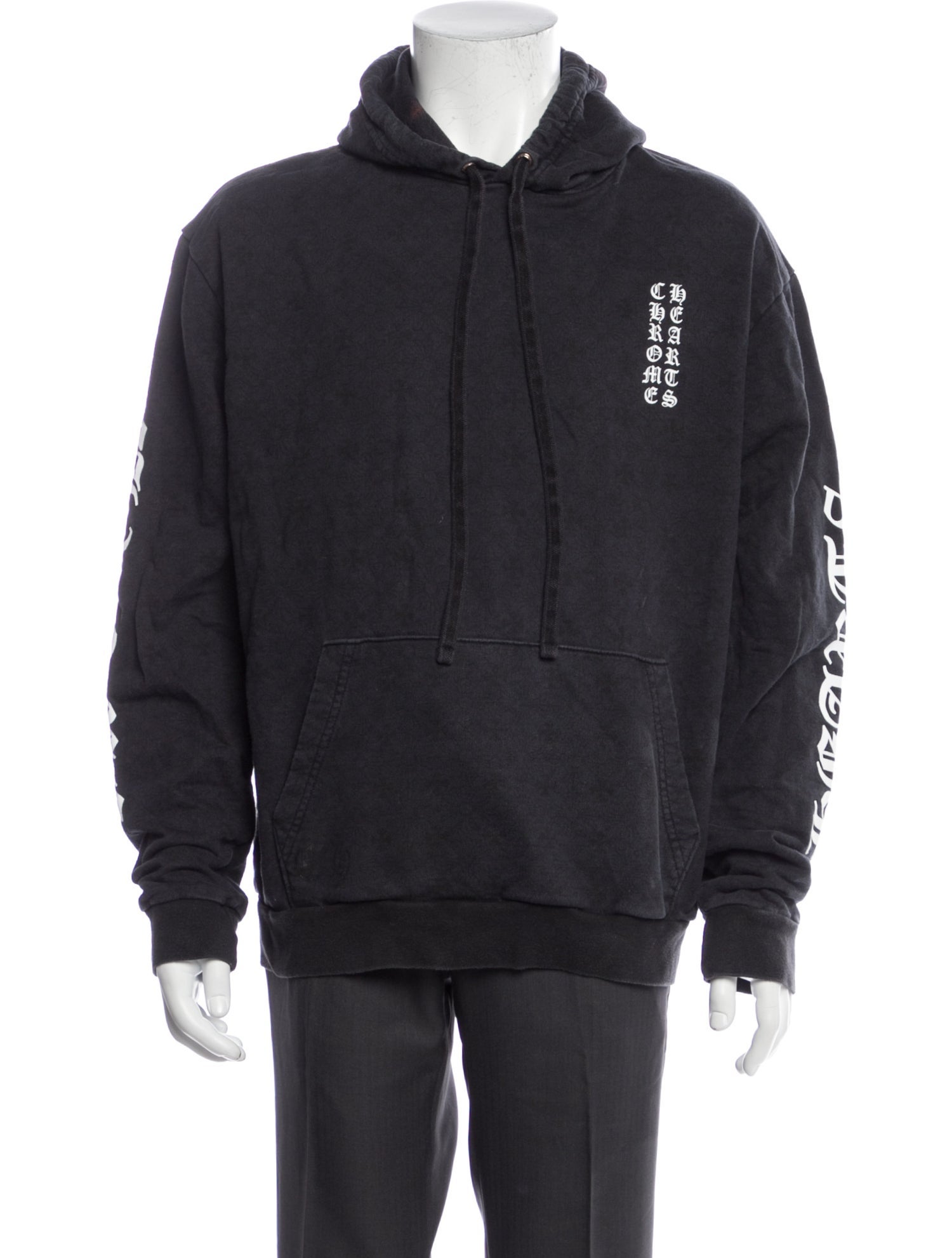 Chrome Hearts Signature Logo Tonal Monogram Hoodie