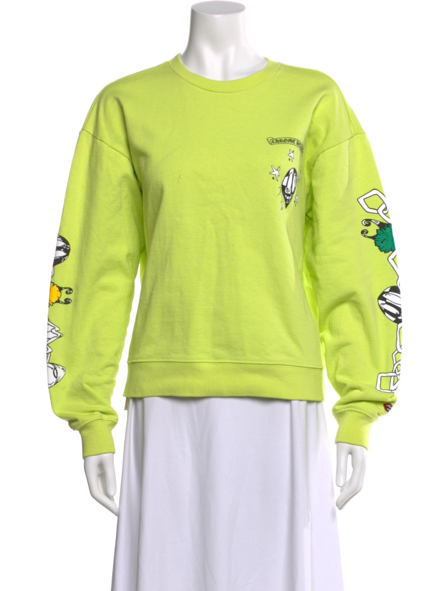 Chrome Hearts x Matty Boy Chain Games Graphic Print Sweatshirt