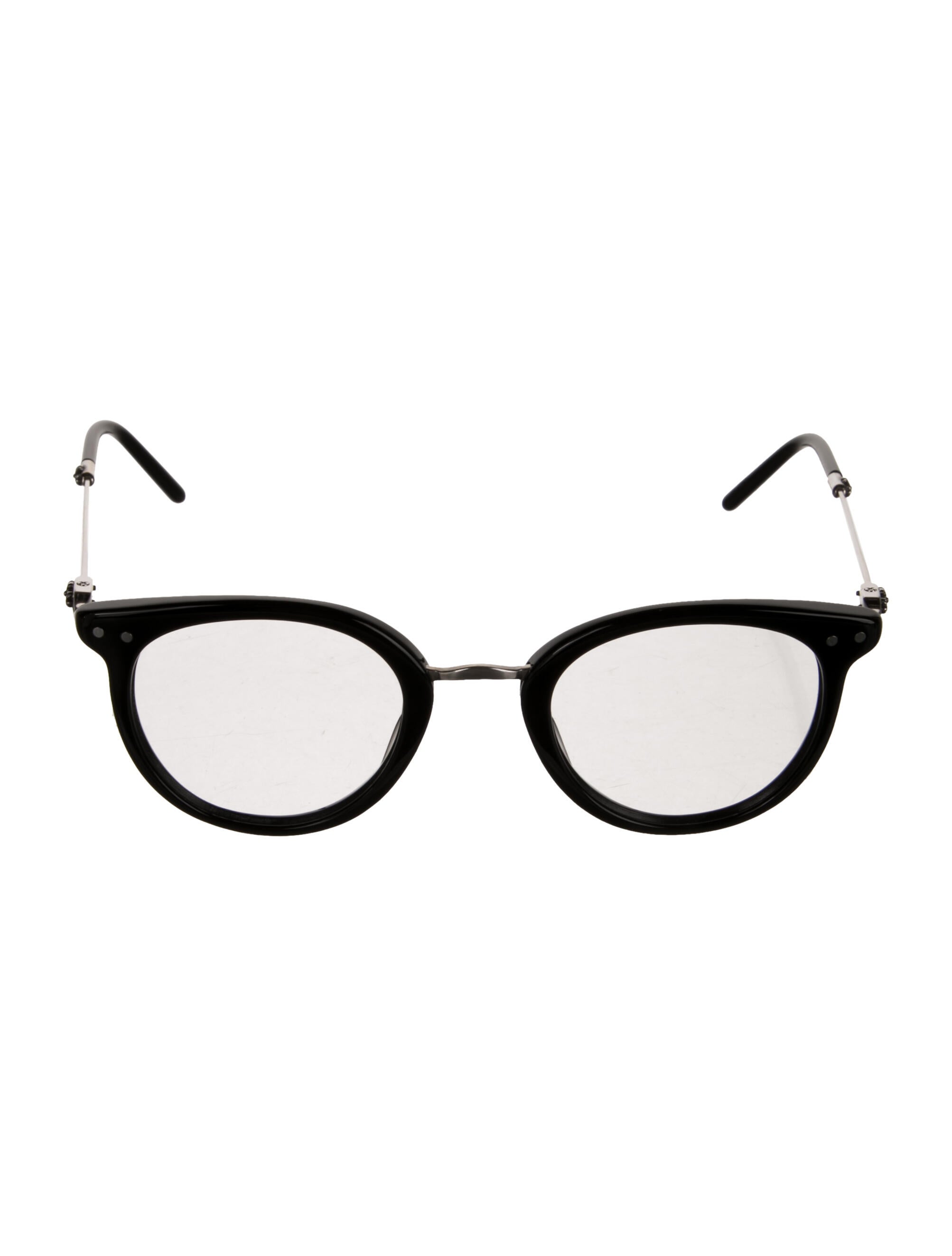 Chrome Hearts D.A.T.Y Round Eyeglasses