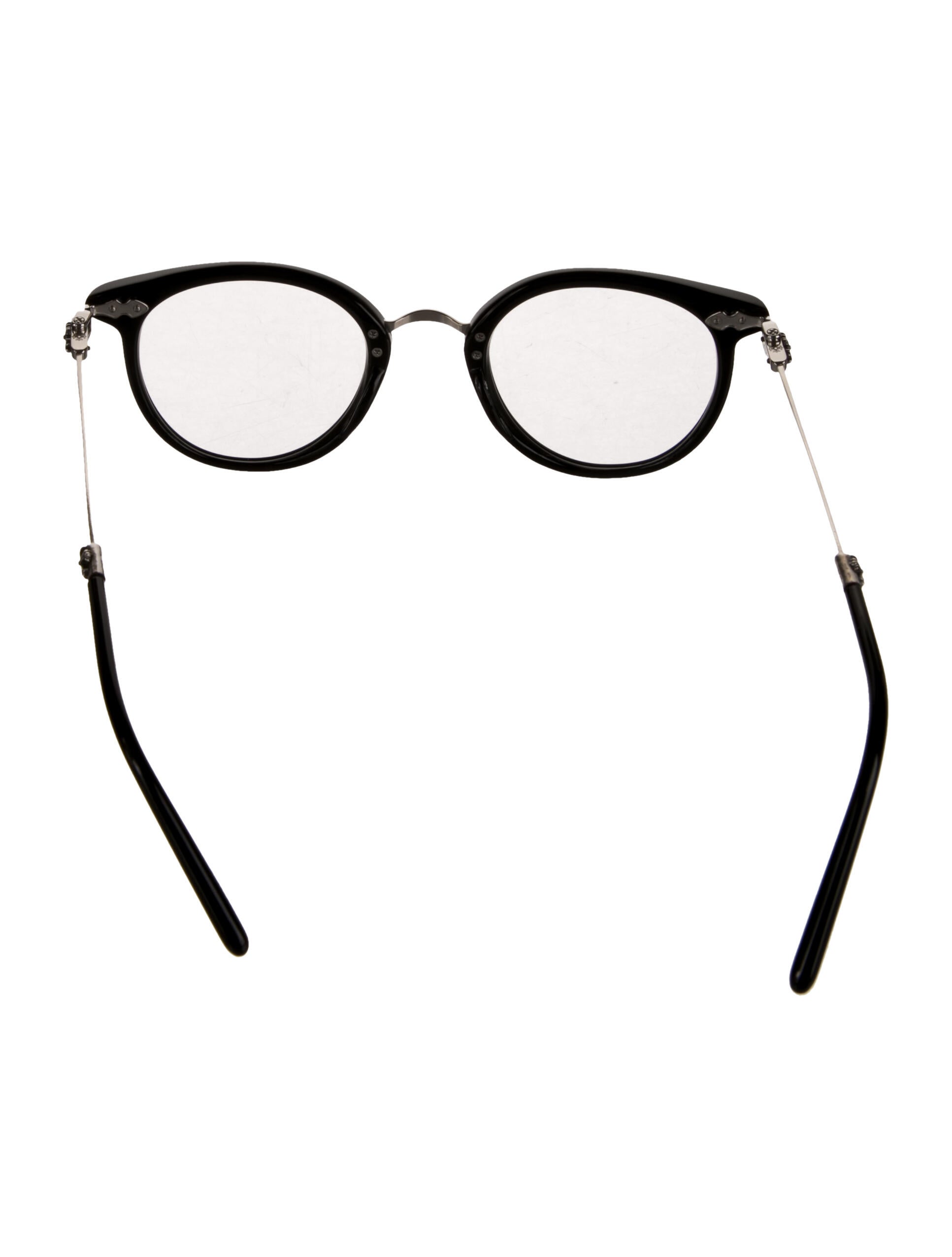 Chrome Hearts D.A.T.Y Round Eyeglasses