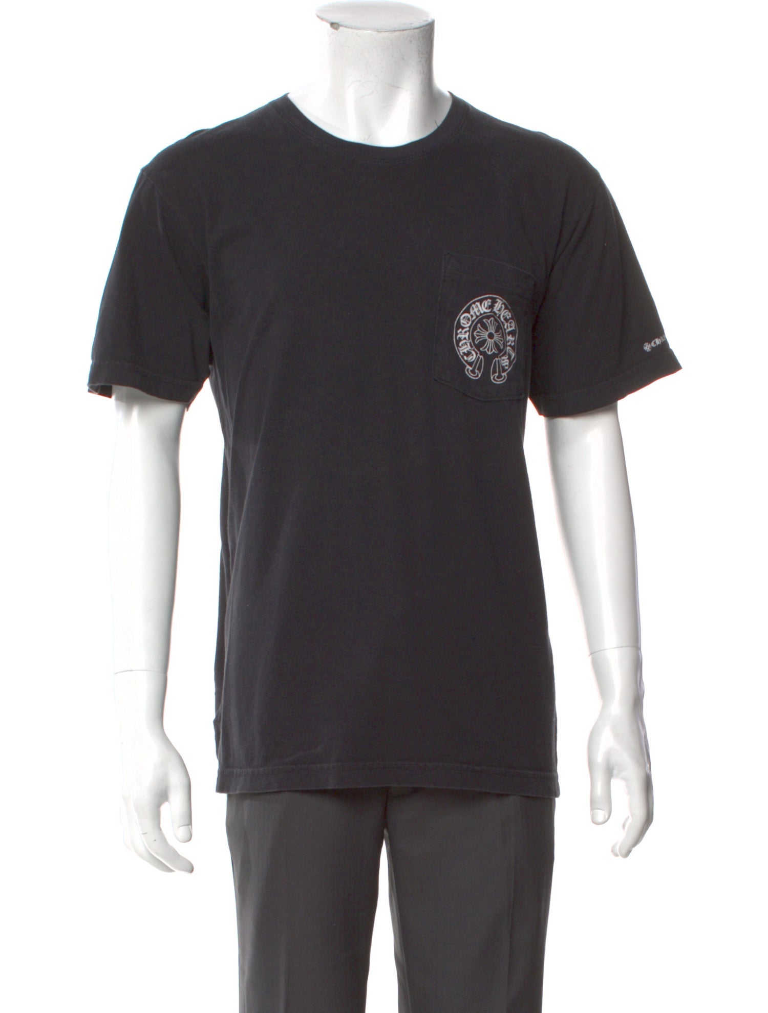Chrome Hearts Horseshoe Graphic Print T-Shirt