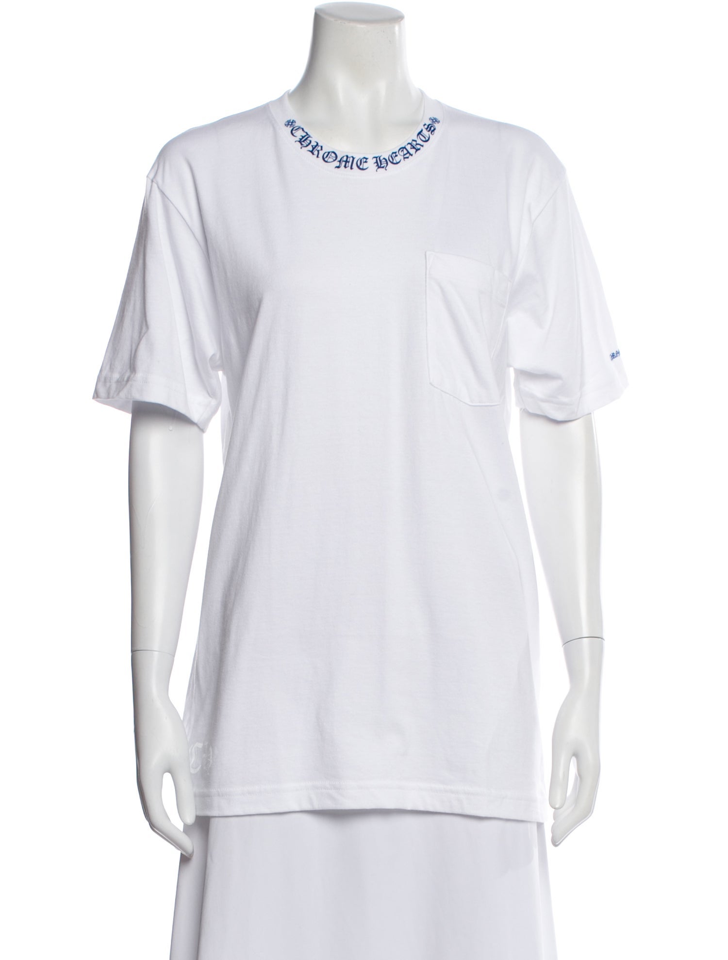 Chrome Hearts Graphic Print Crew Neck T-Shirt