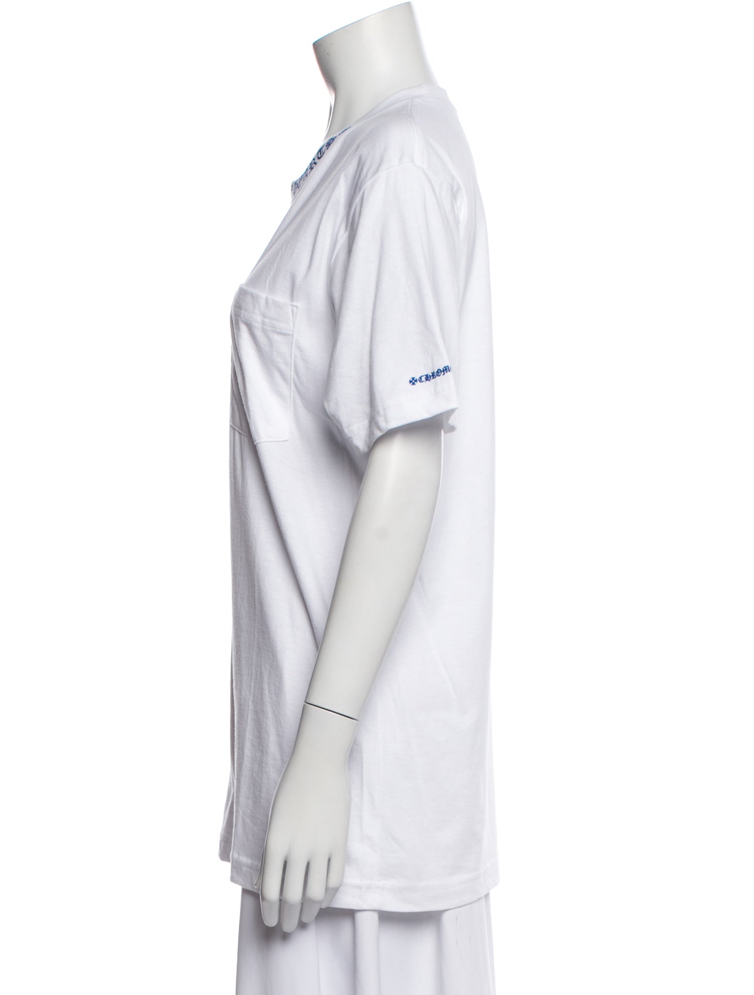 Chrome Hearts Graphic Print Crew Neck T-Shirt