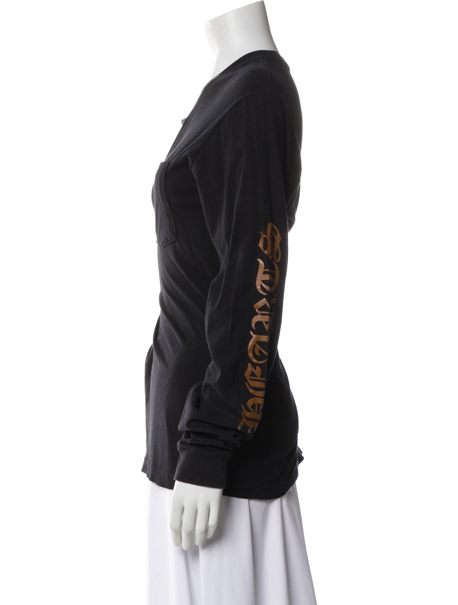 Chrome Hearts Graphic Print Crew Neck T-Shirt