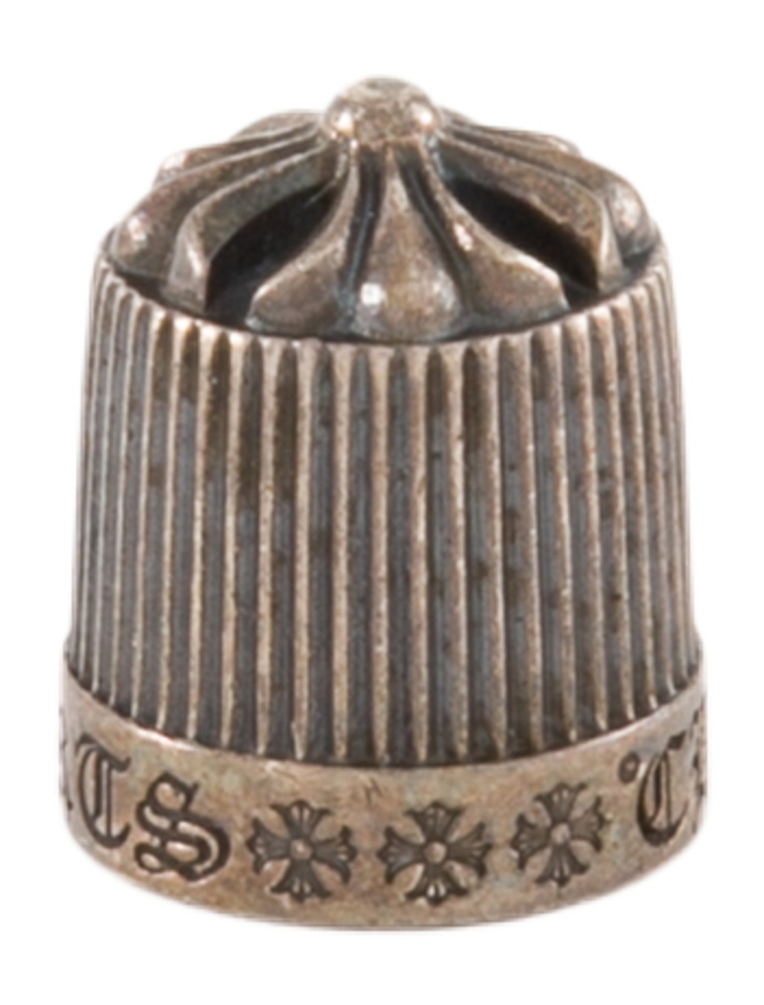 Chrome Hearts Sterling Set of 4 Valve Caps