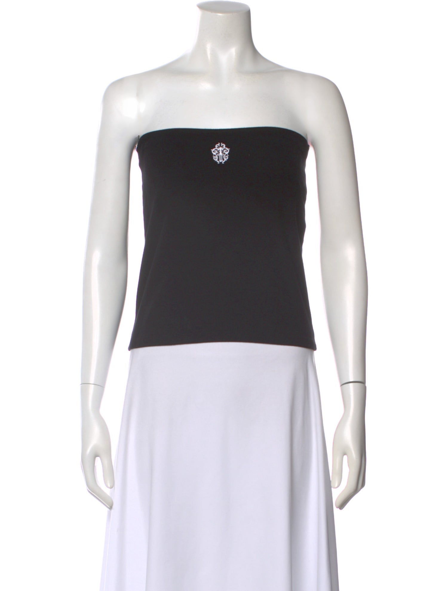 Chrome Hearts Strapless Top