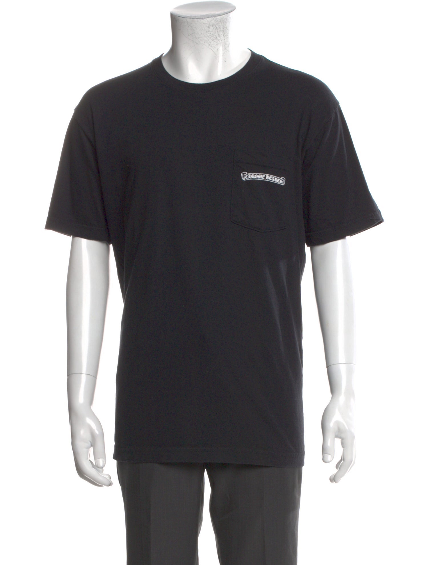 Chrome Hearts Scroll Graphic Print T-Shirt