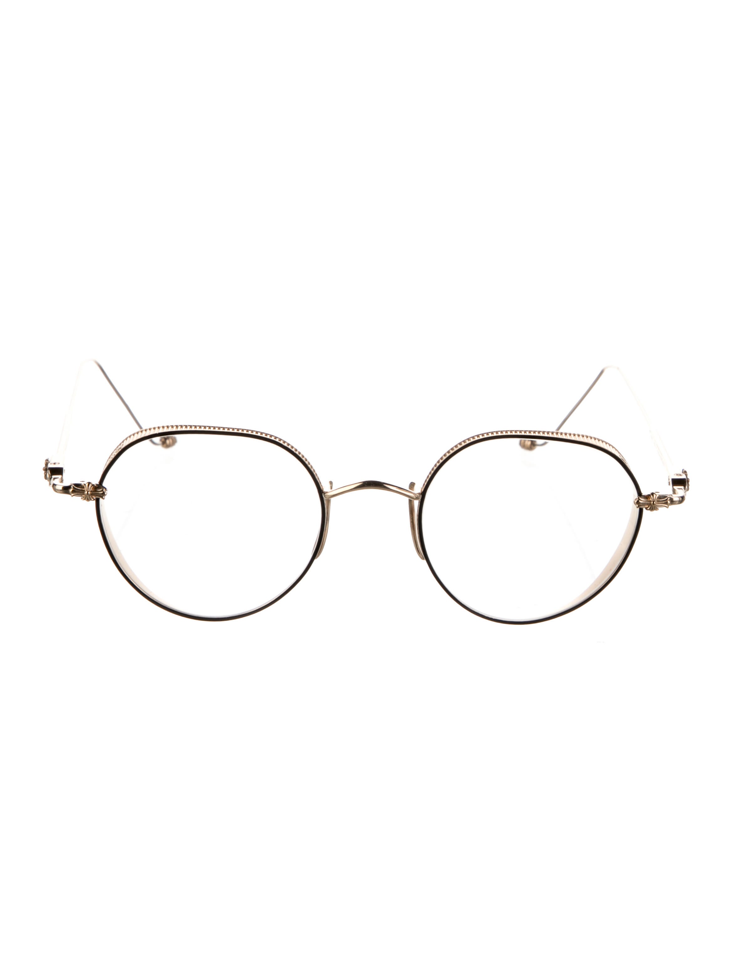 Chrome Hearts Vagasoreass Round Eyeglasses