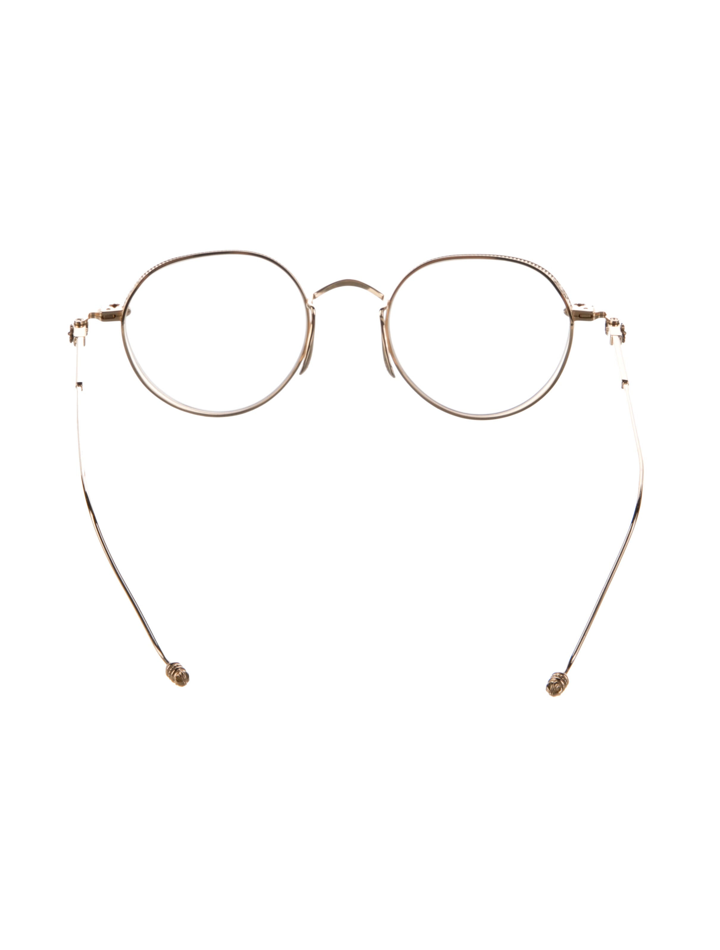 Chrome Hearts Vagasoreass Round Eyeglasses