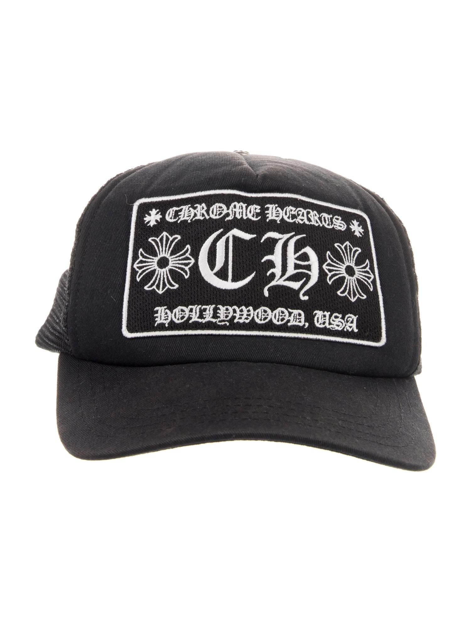 Chrome Hearts CH Logo Trucker Hat