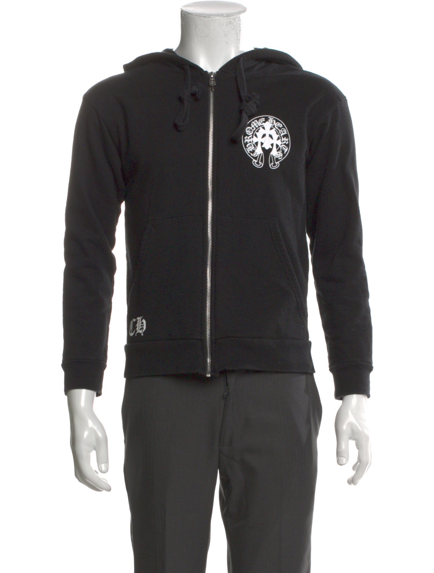 Chrome Hearts Triple Cross Graphic Print Cardigan