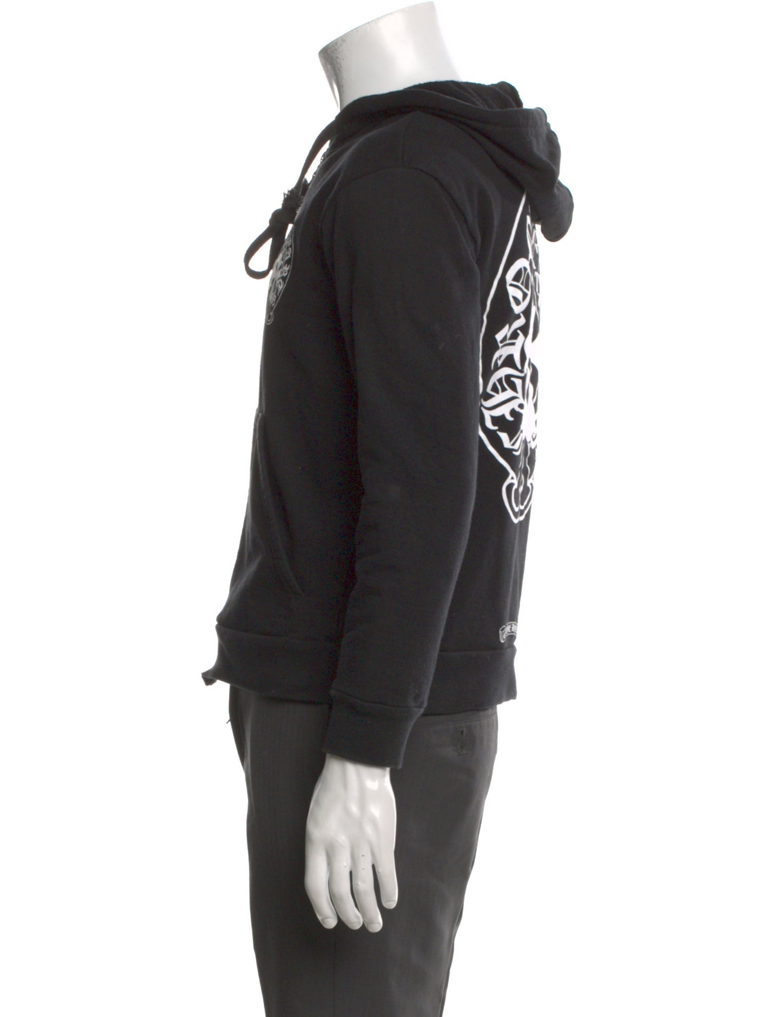 Chrome Hearts Triple Cross Graphic Print Cardigan