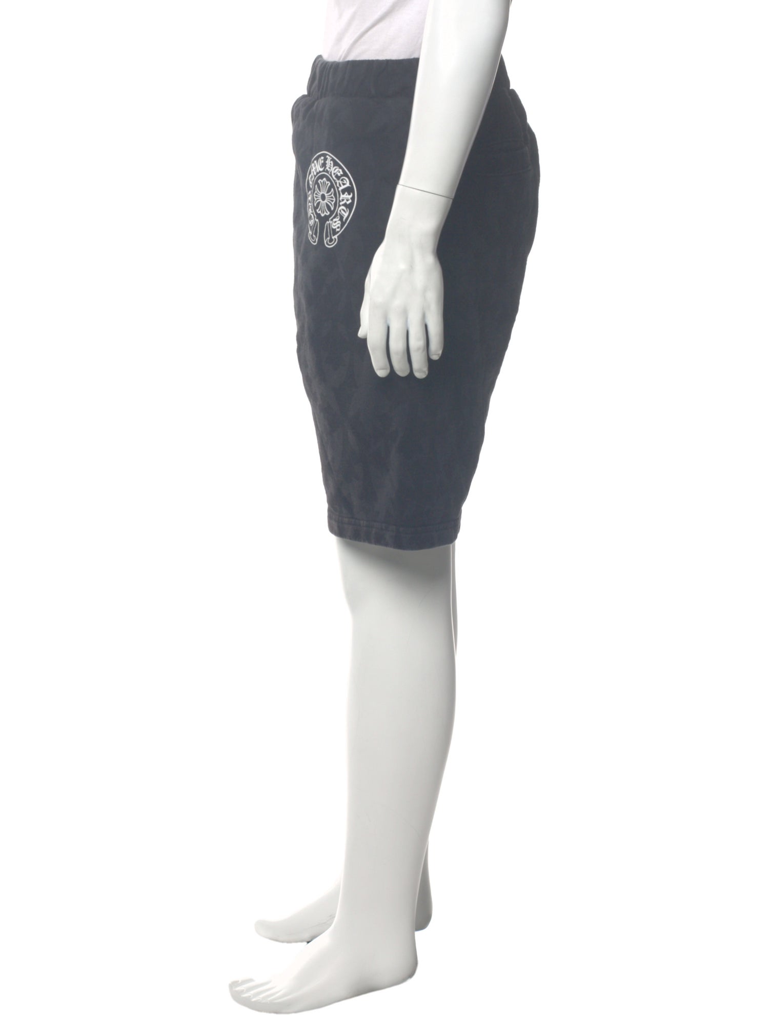 Chrome Hearts Tonal Monogram Athletic Shorts