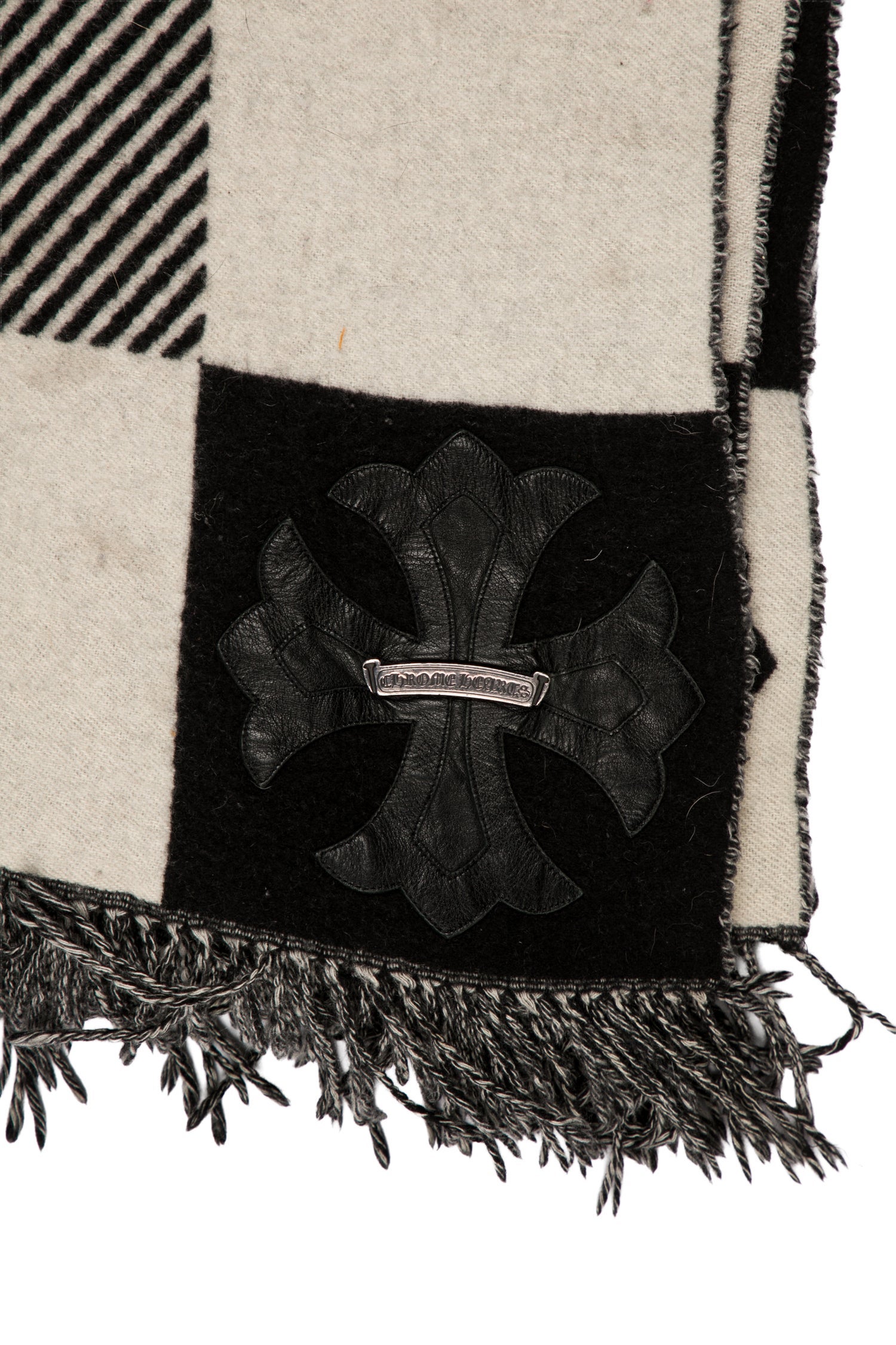 Chrome Hearts Cashmere 'Plus' Patch Throw Blanket