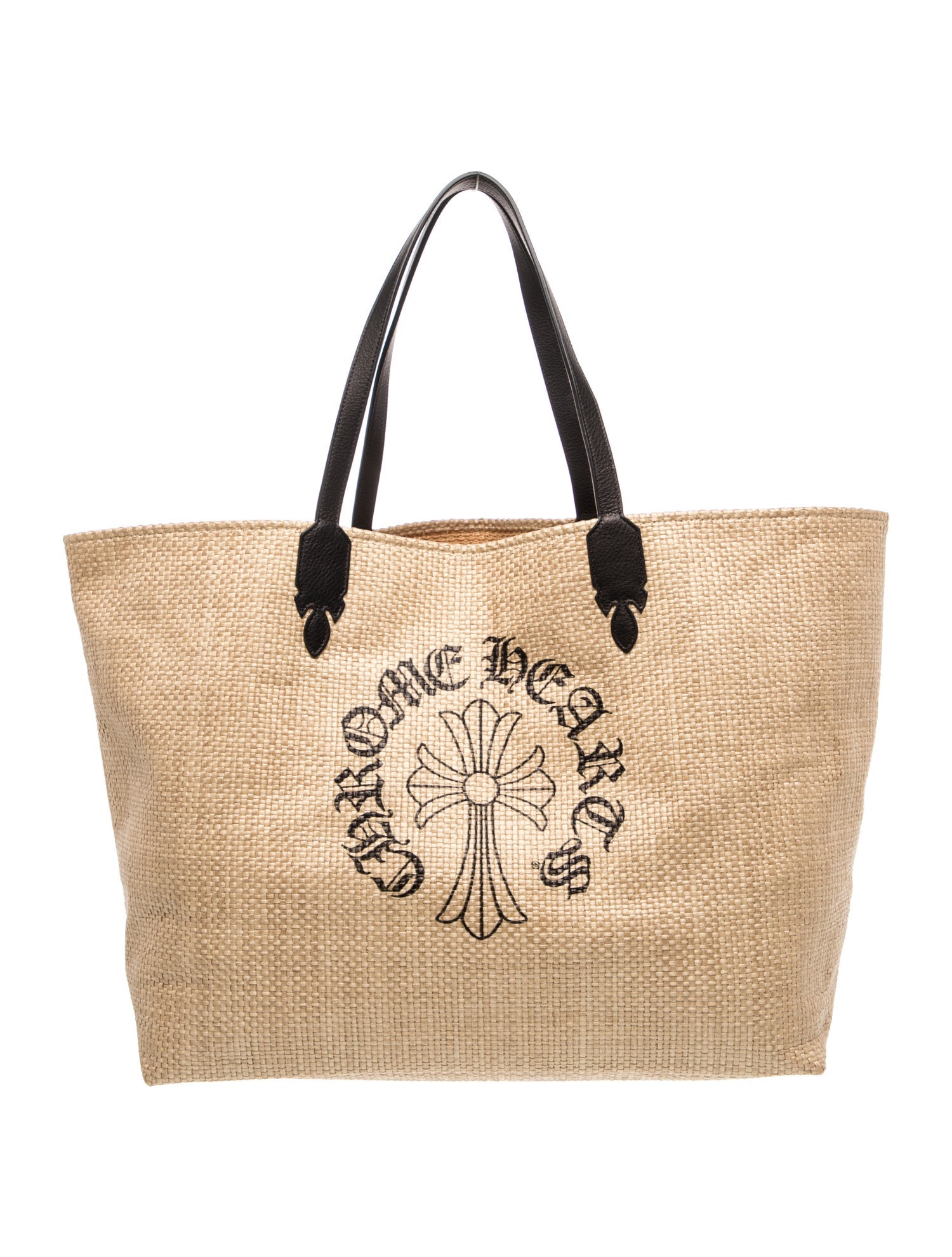 Chrome Hearts Raffia Tote