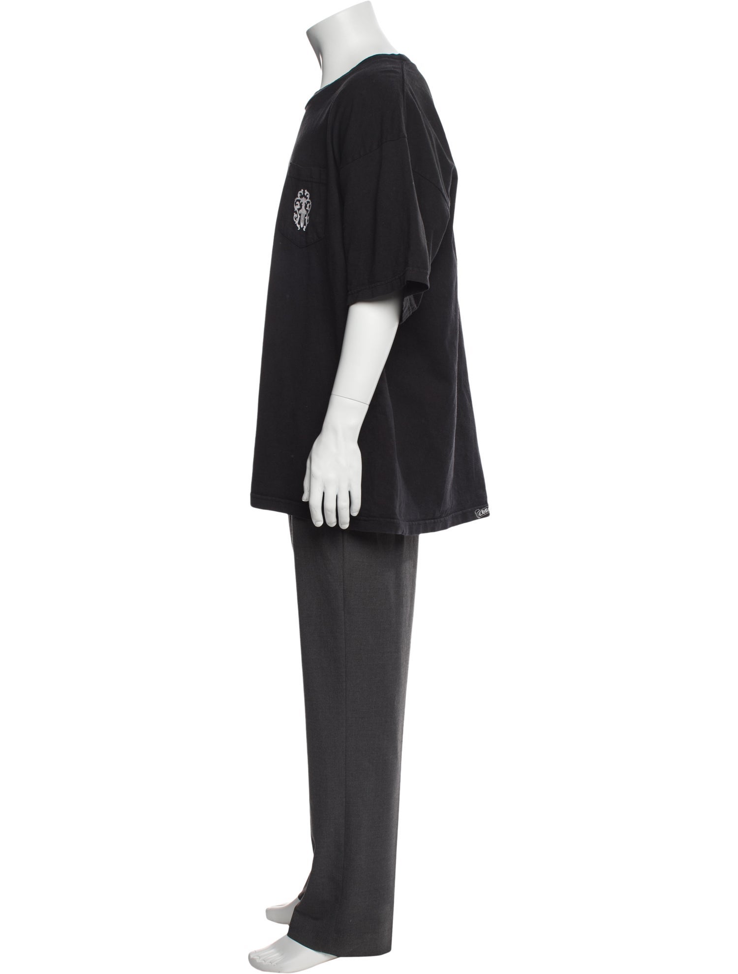 Chrome Hearts Graphic Print Crew Neck T-Shirt