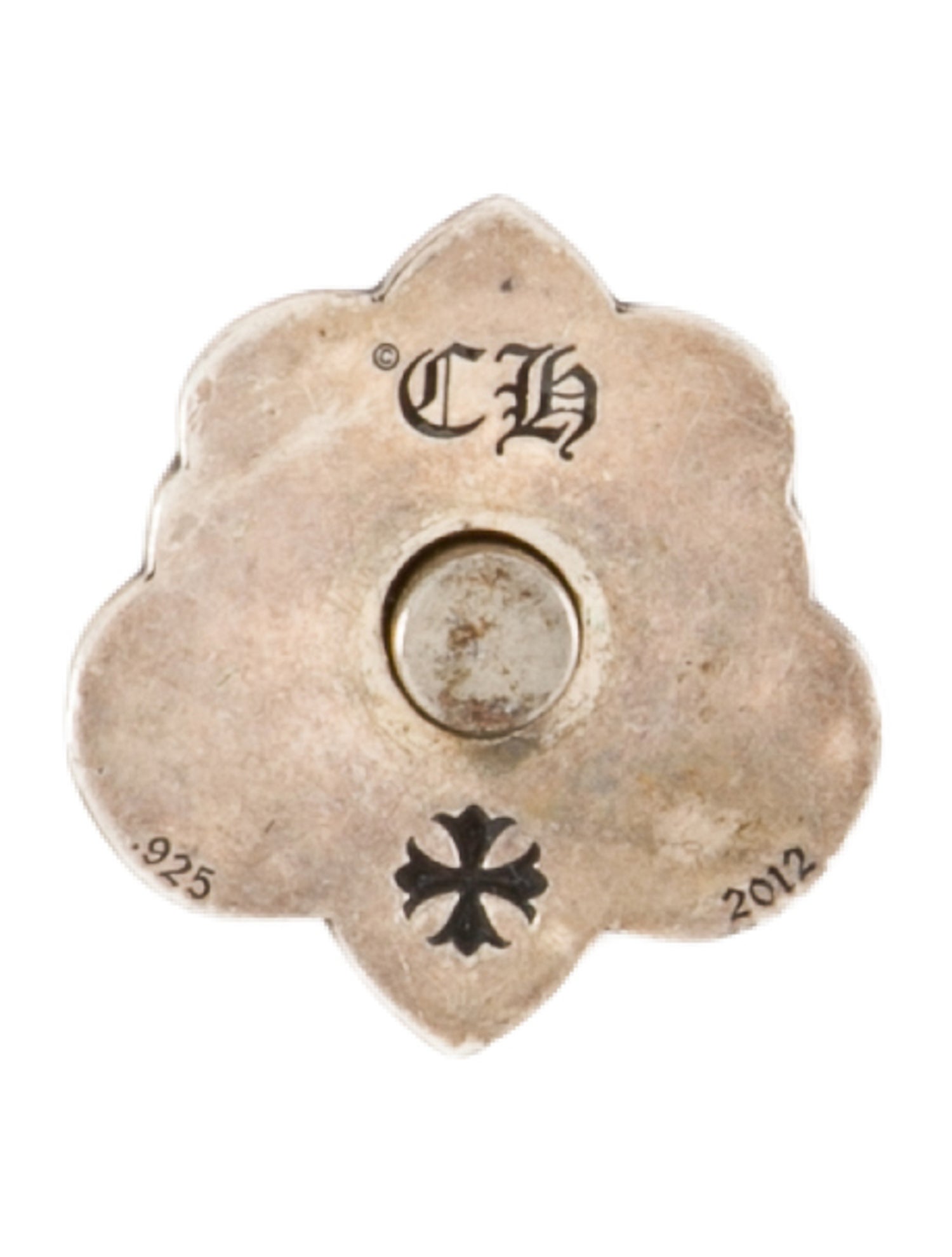 Chrome Hearts Sterling Fleur de Lis Magnet