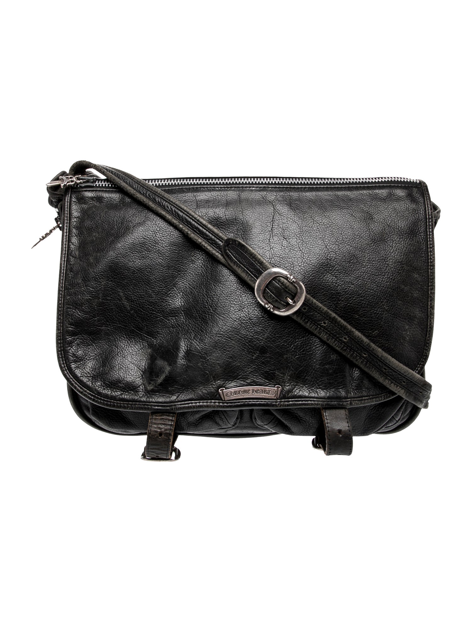 Chrome Hearts Leather Gunslinger Messenger