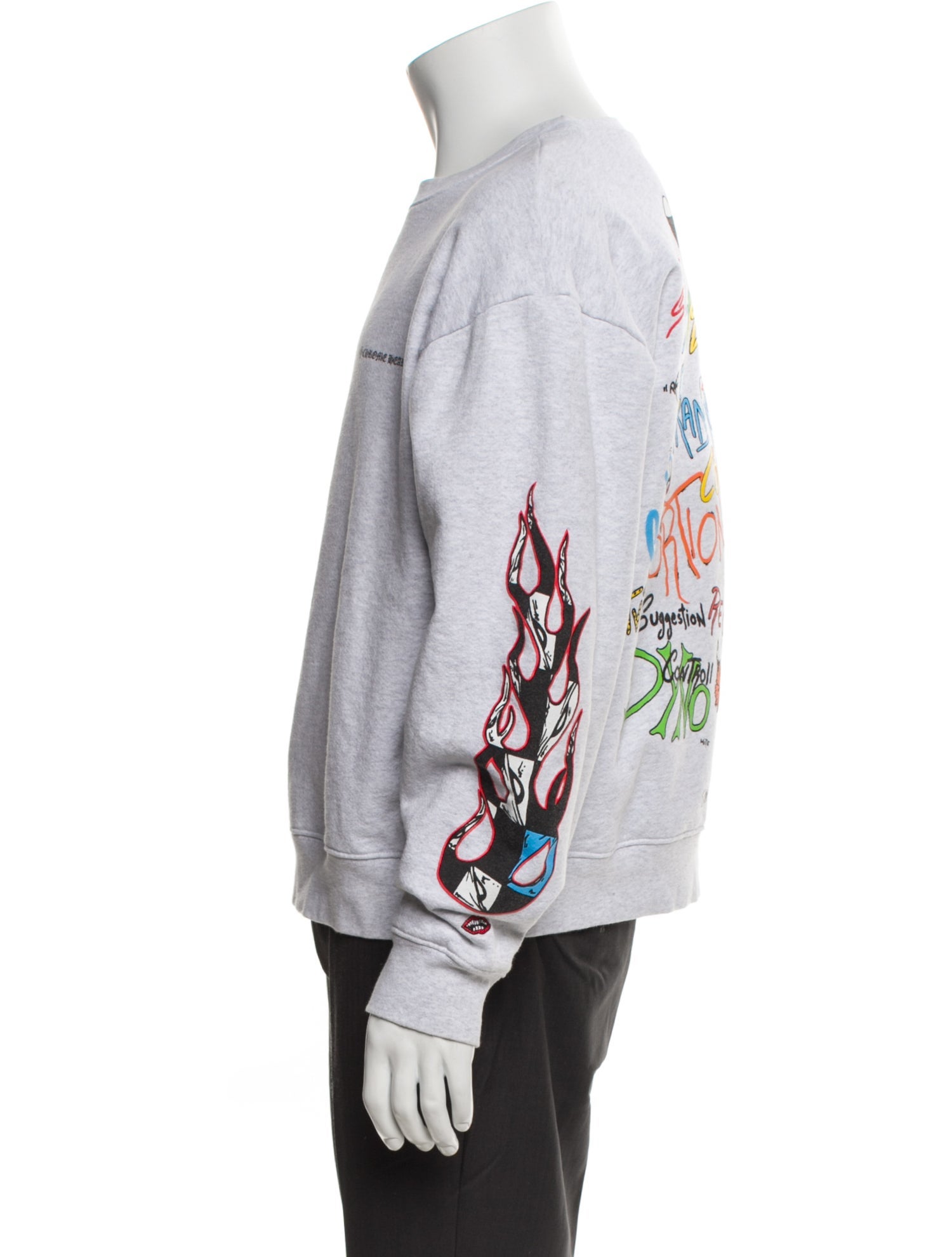 Chrome Hearts Matty Boy 'Brain' Graphic Print Sweatshirt