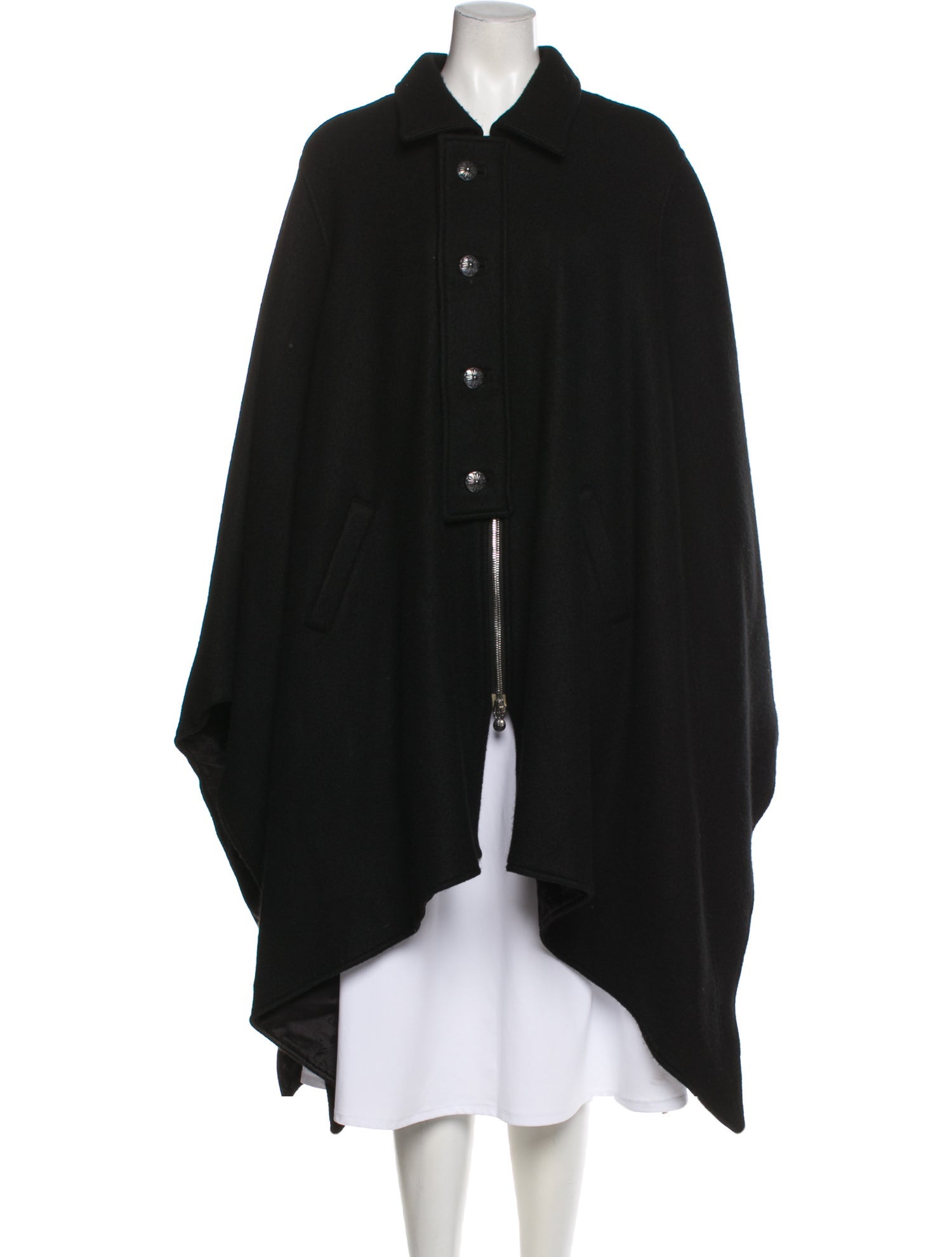 Chrome Hearts Cloak Cashmere Overcoat