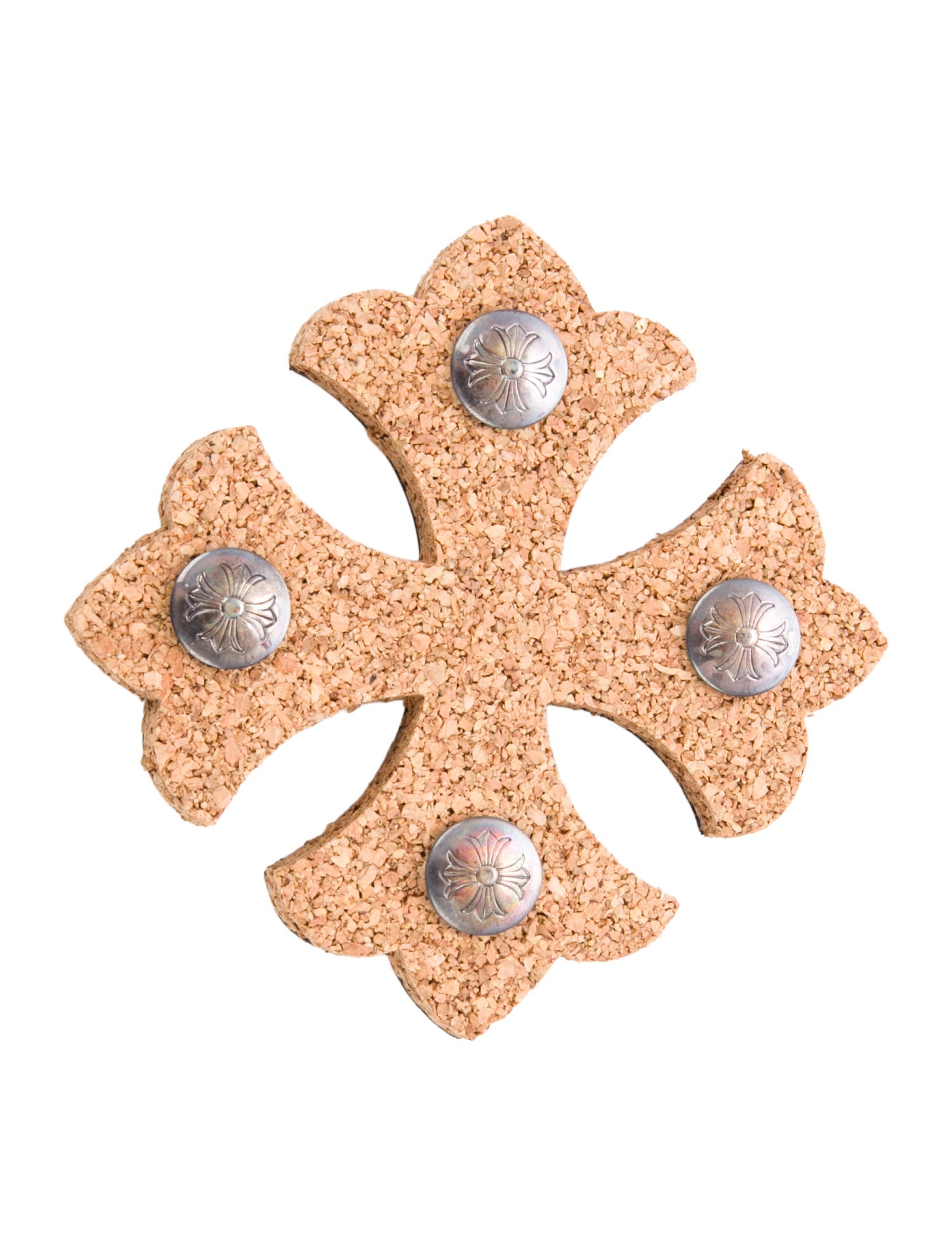 Chrome Hearts Holiday 2021 Cross Cork Board & Sterling Tacks Set