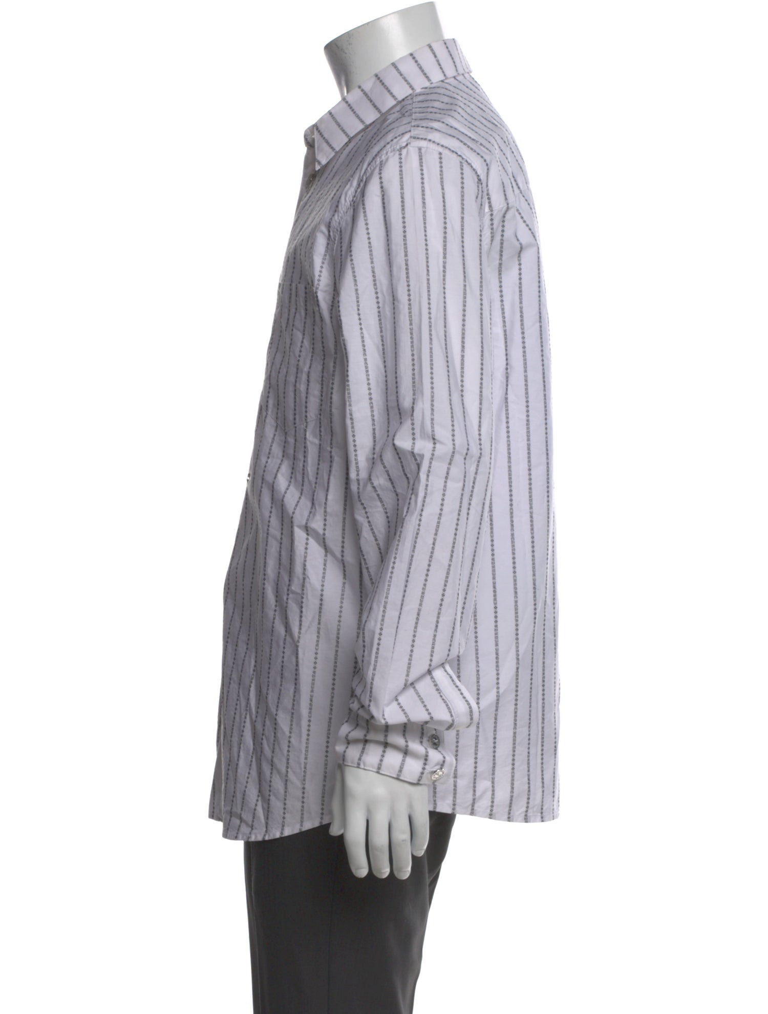 Chrome Hearts MAHAL KITA Striped Striped Shirt