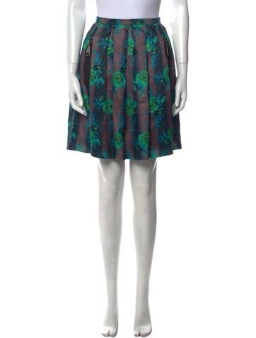 Christopher Kane Skirts Silk Knee-Length Skirt Us4, UK8 | S