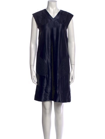 Christopher Kane Dresses V-Neck Knee-Length Dress Us0, UK4 | XS