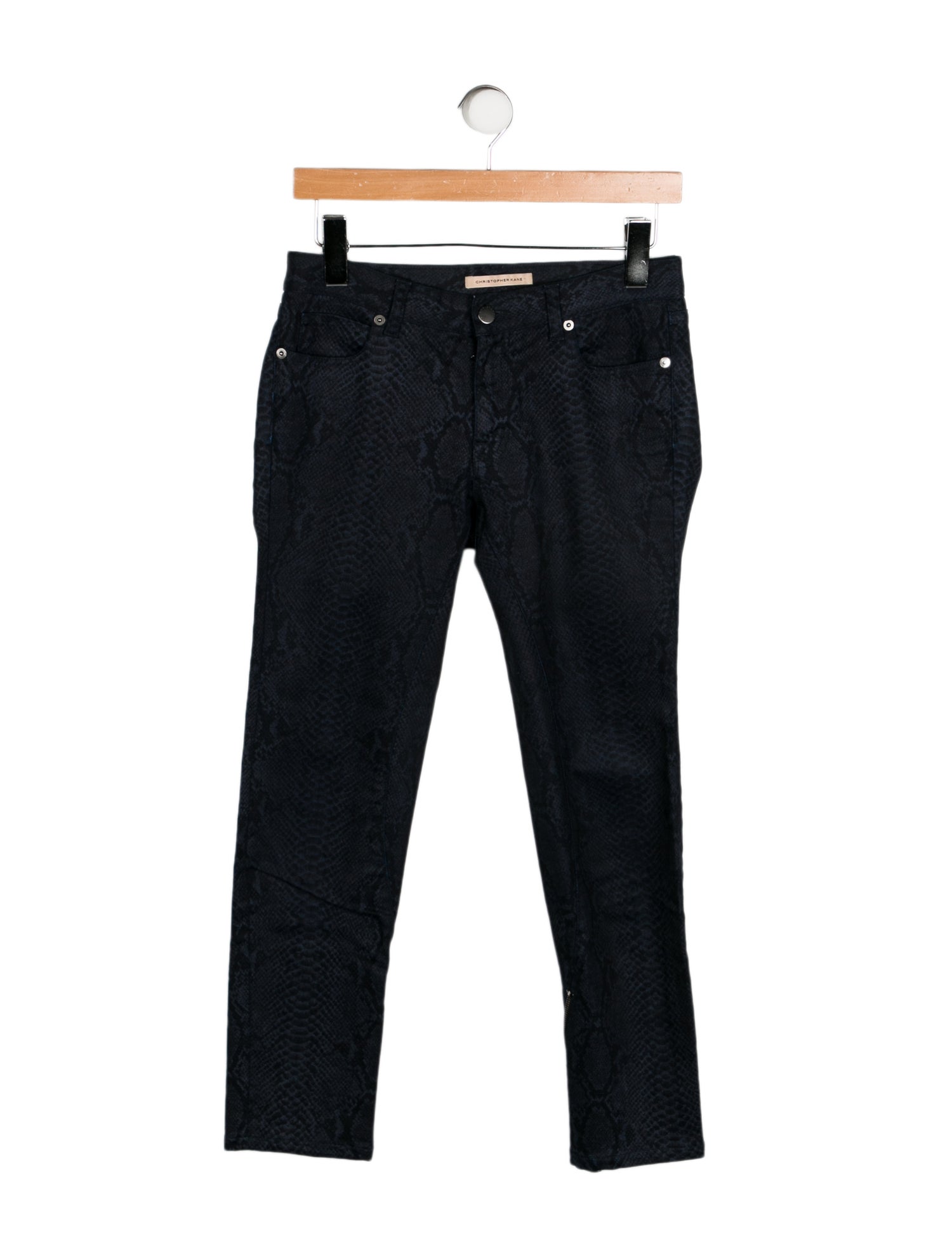 Christopher Kane Mid-Rise Skinny Leg Jeans