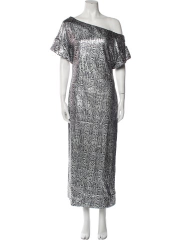 Christopher Kane Dresses Printed Long Dress XS
