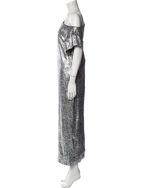 Christopher Kane Printed Long Dress