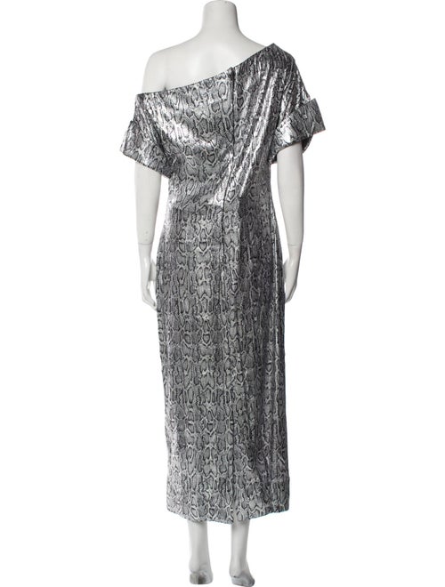 Christopher Kane Printed Long Dress