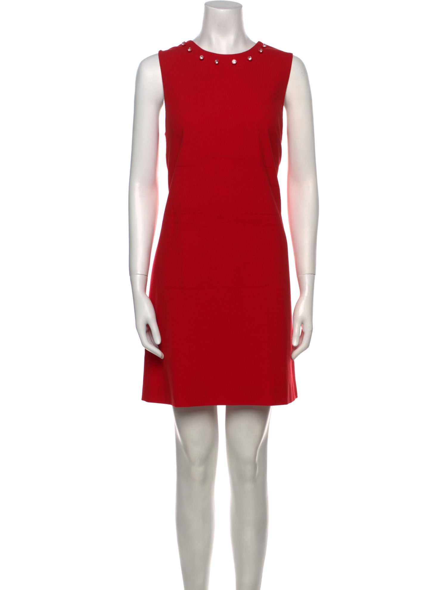 Christopher Kane Wool Mini Dress