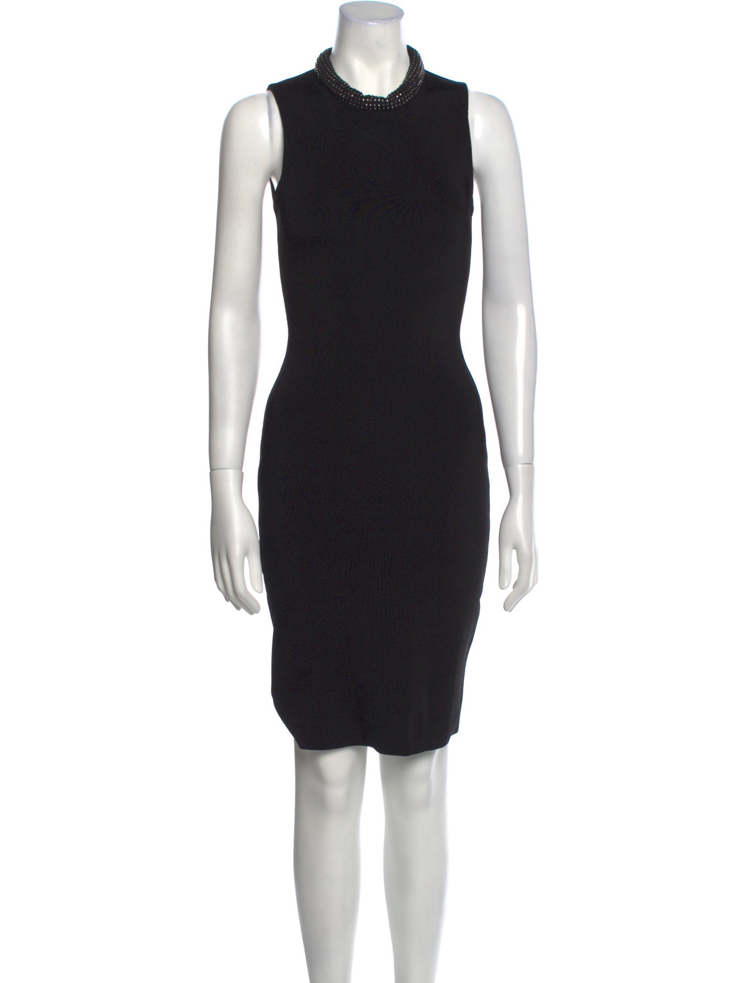 Christopher Kane Mock Neck Knee-Length Dress