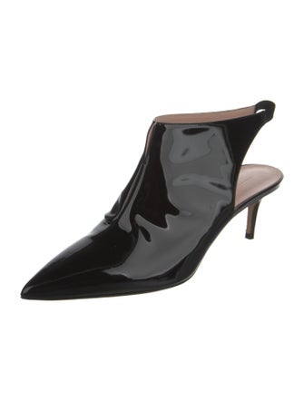 Christopher Kane Patent Leather Mules