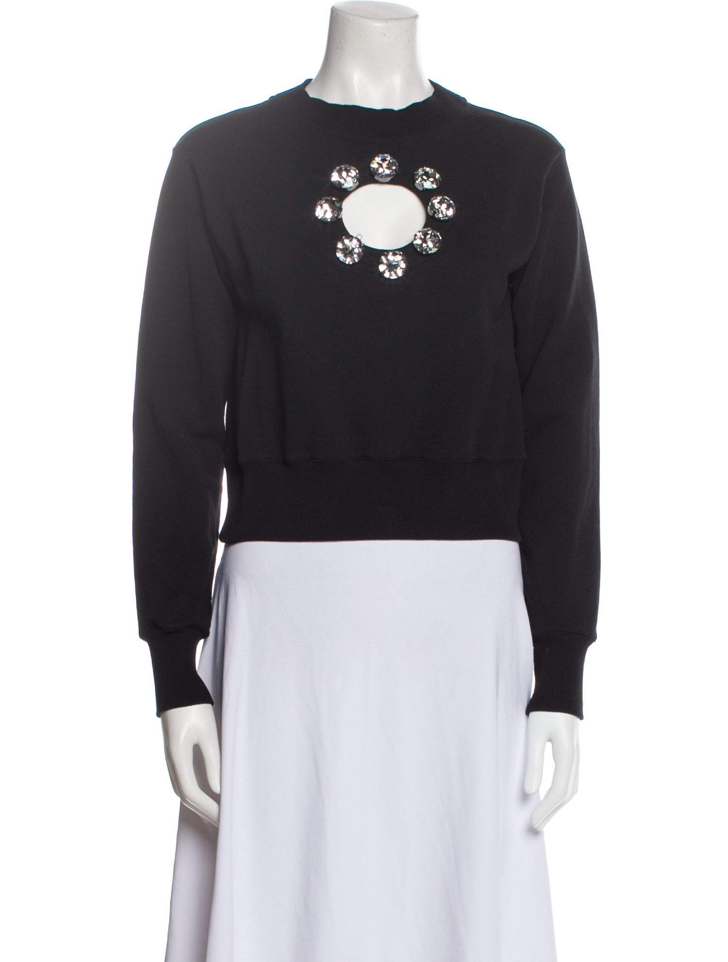 Christopher Kane Graphic Print Crew Neck Sweatshirt