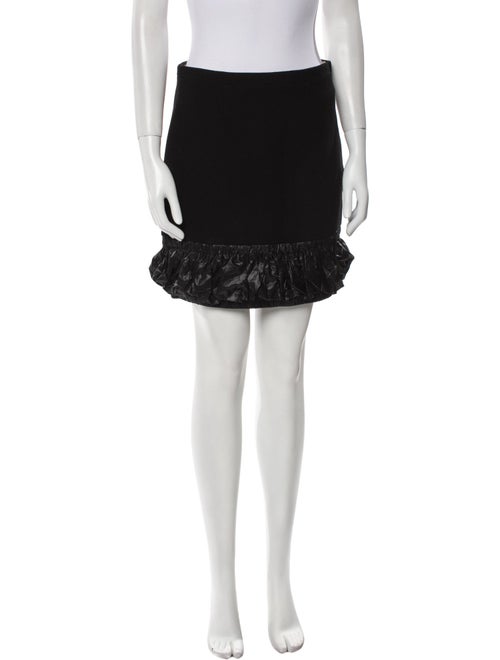 Christopher Kane Wool Mini Skirt