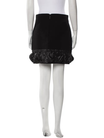 Christopher Kane Wool Mini Skirt
