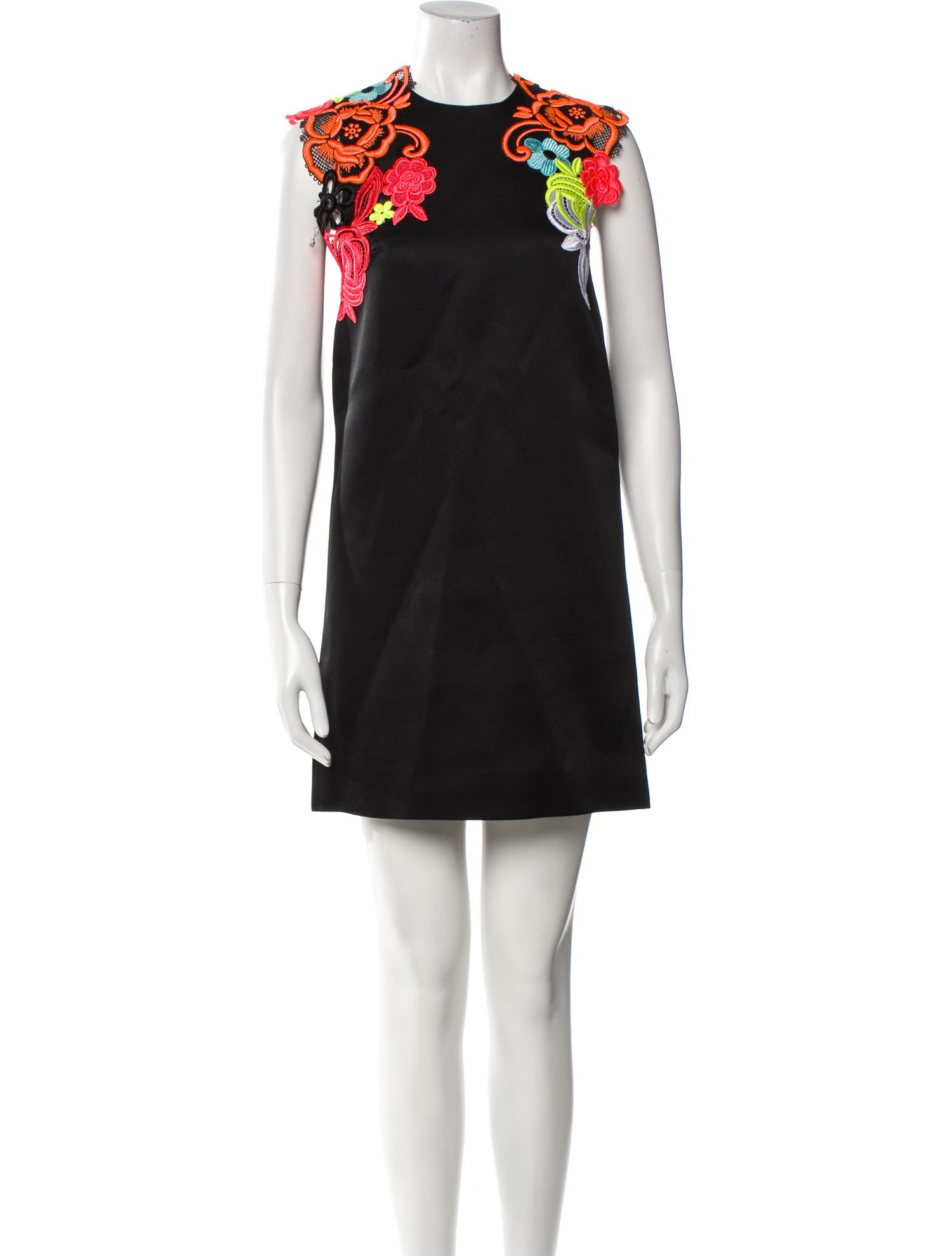 Christopher Kane Wool Mini Dress
